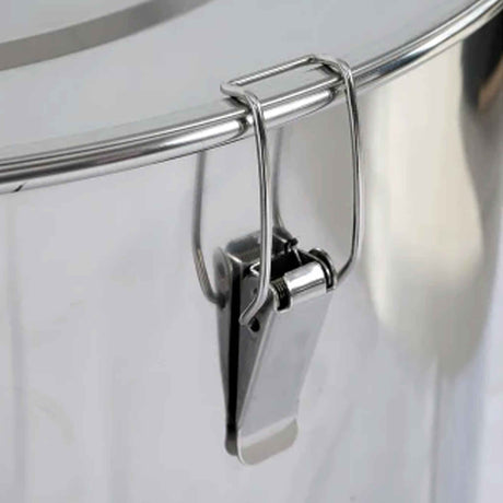 Honey 50L Stainless-Steel Storage Tank with Large Honey Gate Tap and Lid - Tanks & Storage collection by Buzzbee Beekeeping Supplies
