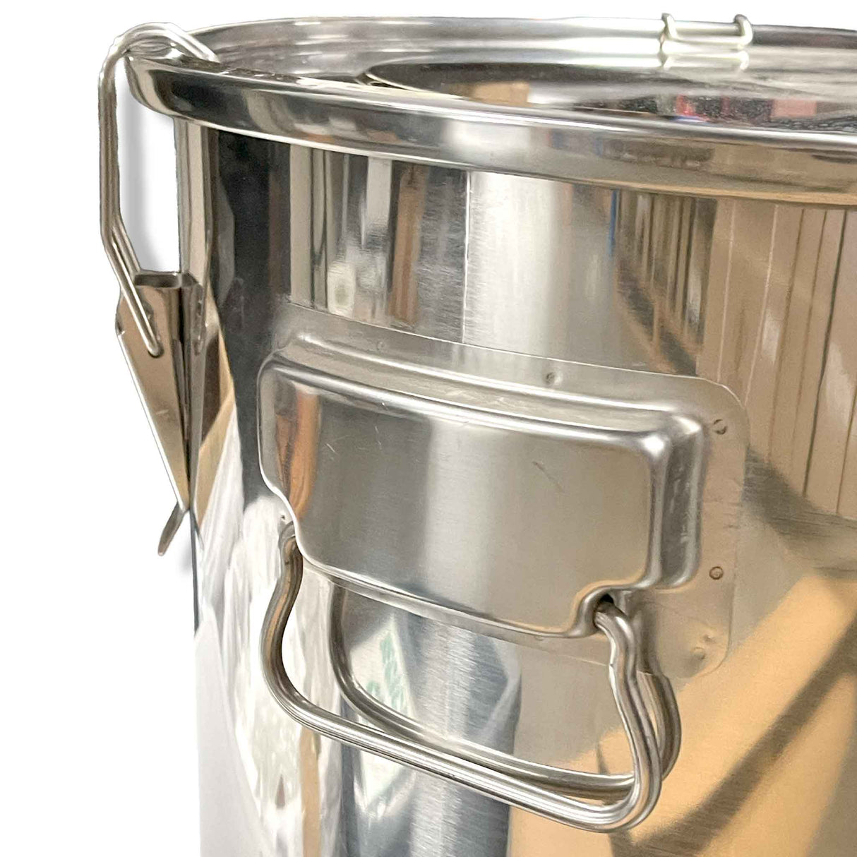 Honey 50L Stainless-Steel Storage Tank with Large Honey Gate Tap and Lid
