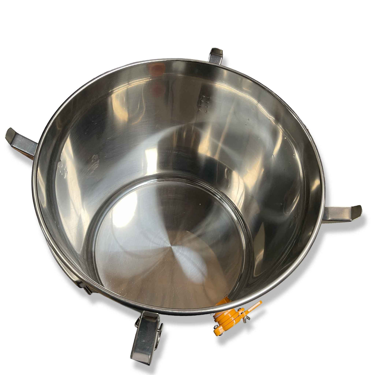 Honey 50L Stainless-Steel Storage Tank with Large Honey Gate Tap and Lid