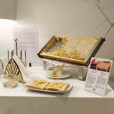 Stainless Steel Honey Comb Display Stand for Restaurants and Cafe's - Display collection by Buzzbee Beekeeping Supplies