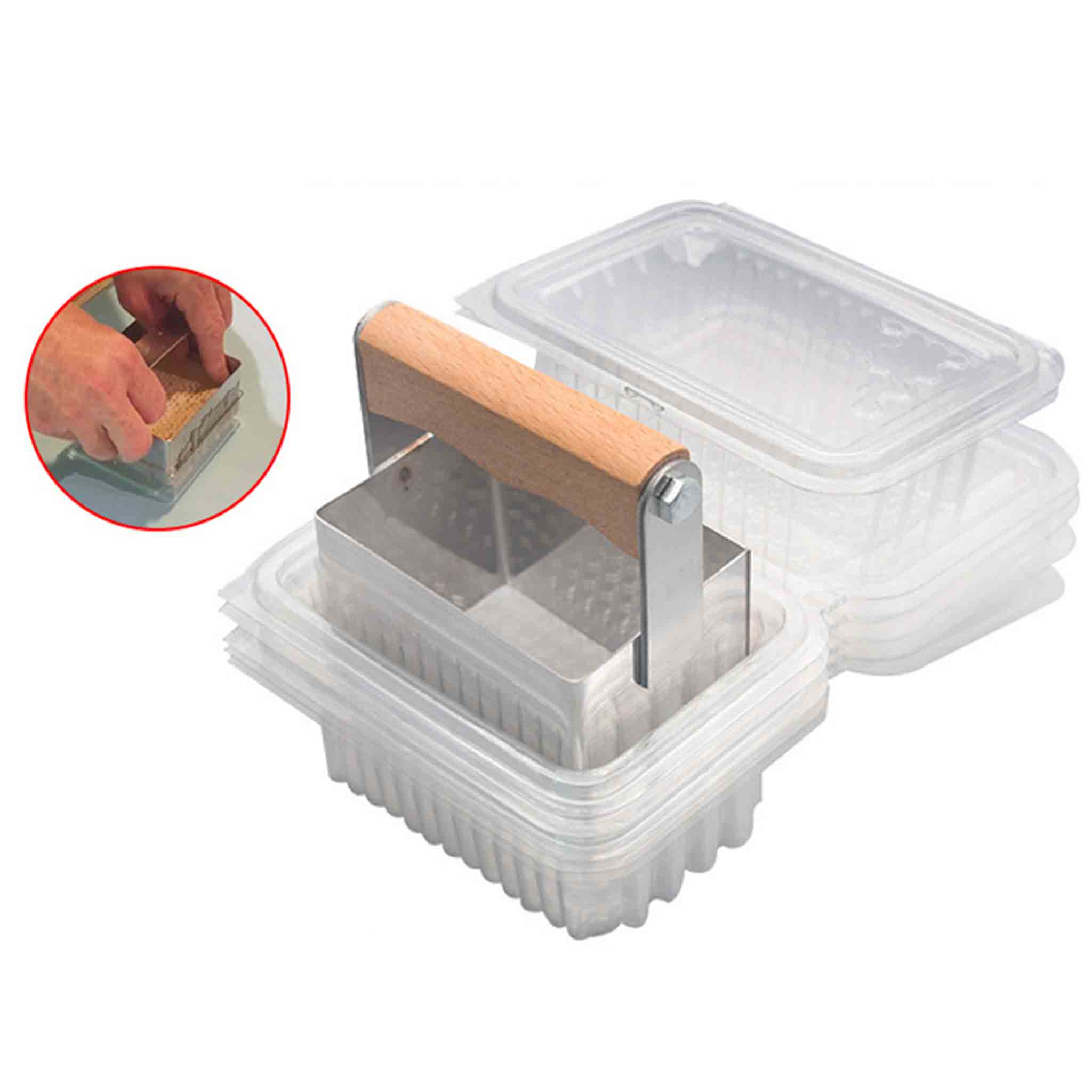 Honey Comb Packaging Container for Medium Sized Honey Comb - Processing collection by Buzzbee Beekeeping Supplies