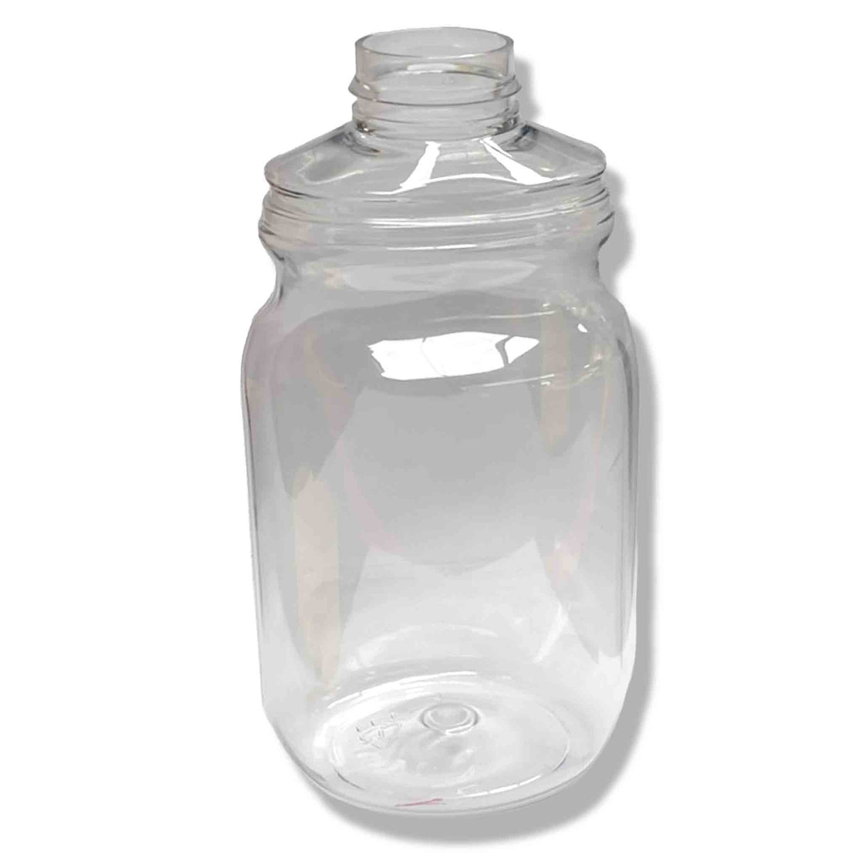 Squeeze Honey Jar Clear PET Plastic 500g/350ml with Rubber Non-Drip Nipple