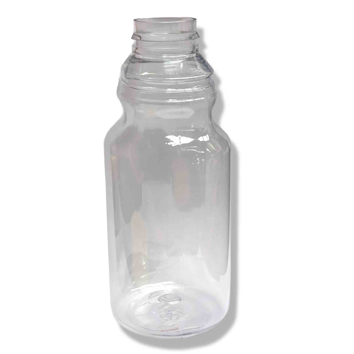 Squeeze Honey Jar Clear PET Plastic 500g/350ml with Rubber Non-Drip Nipple