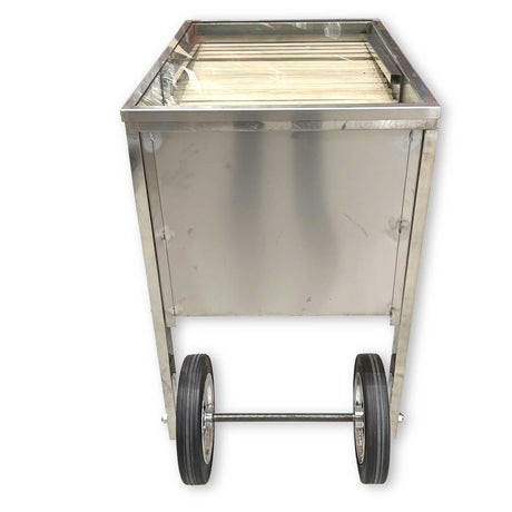 Solar Wax Extractor Stainless-steel with Wheels and Handle -  collection by Buzzbee Beekeeping Supplies