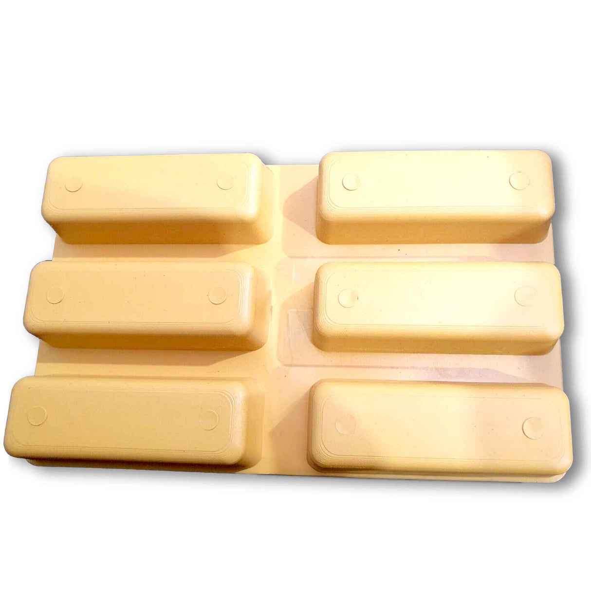 Beeswax Mould Plastic 6 Slabs of 250g - Processing collection by Buzzbee Beekeeping Supplies