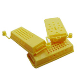 Queen Bee Cage with Feeding Plate including plug - Queen collection by Buzzbee Beekeeping Supplies