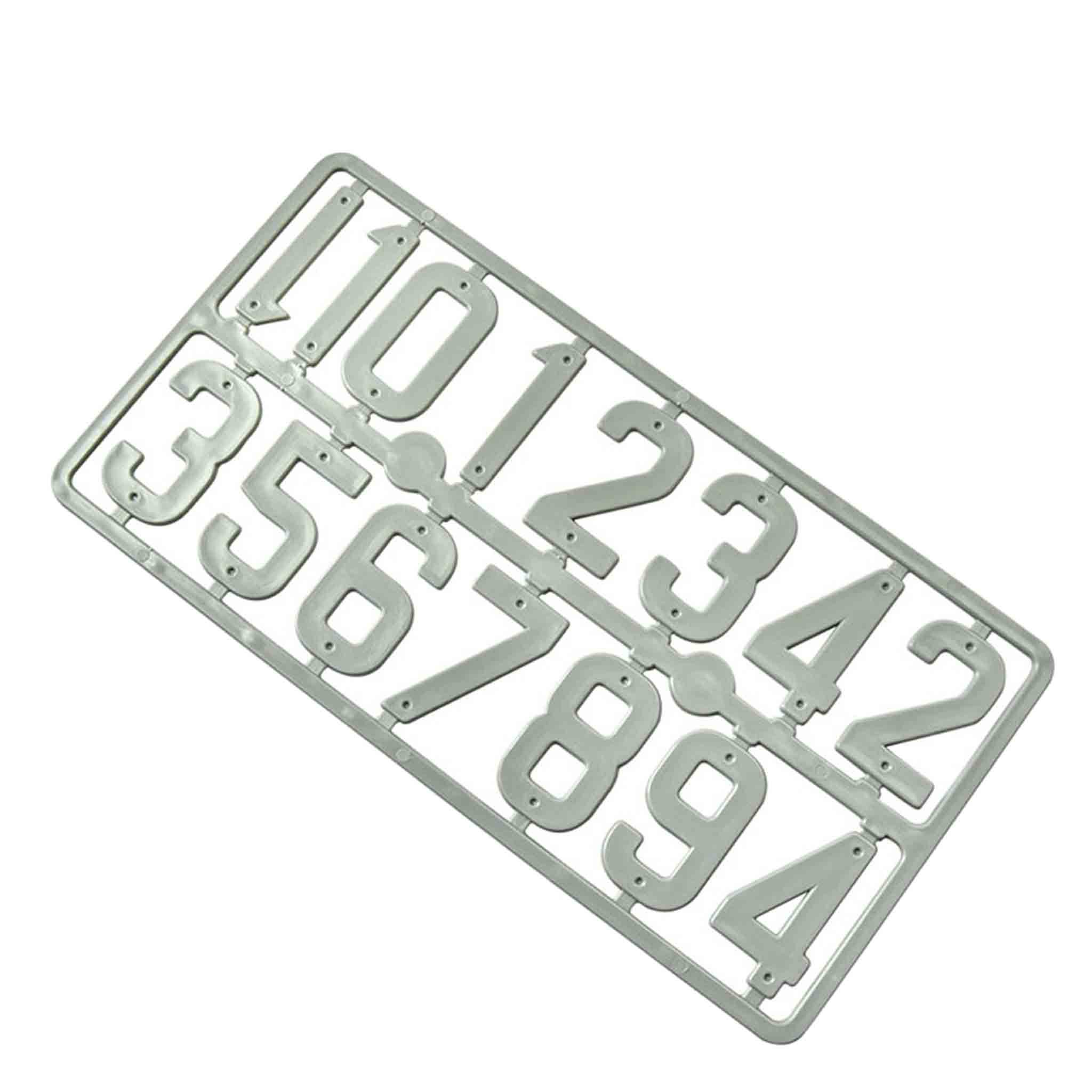 Bee Hive Grey Numbers for Labelling your Bee Hives - Accessories collection by Buzzbee Beekeeping Supplies