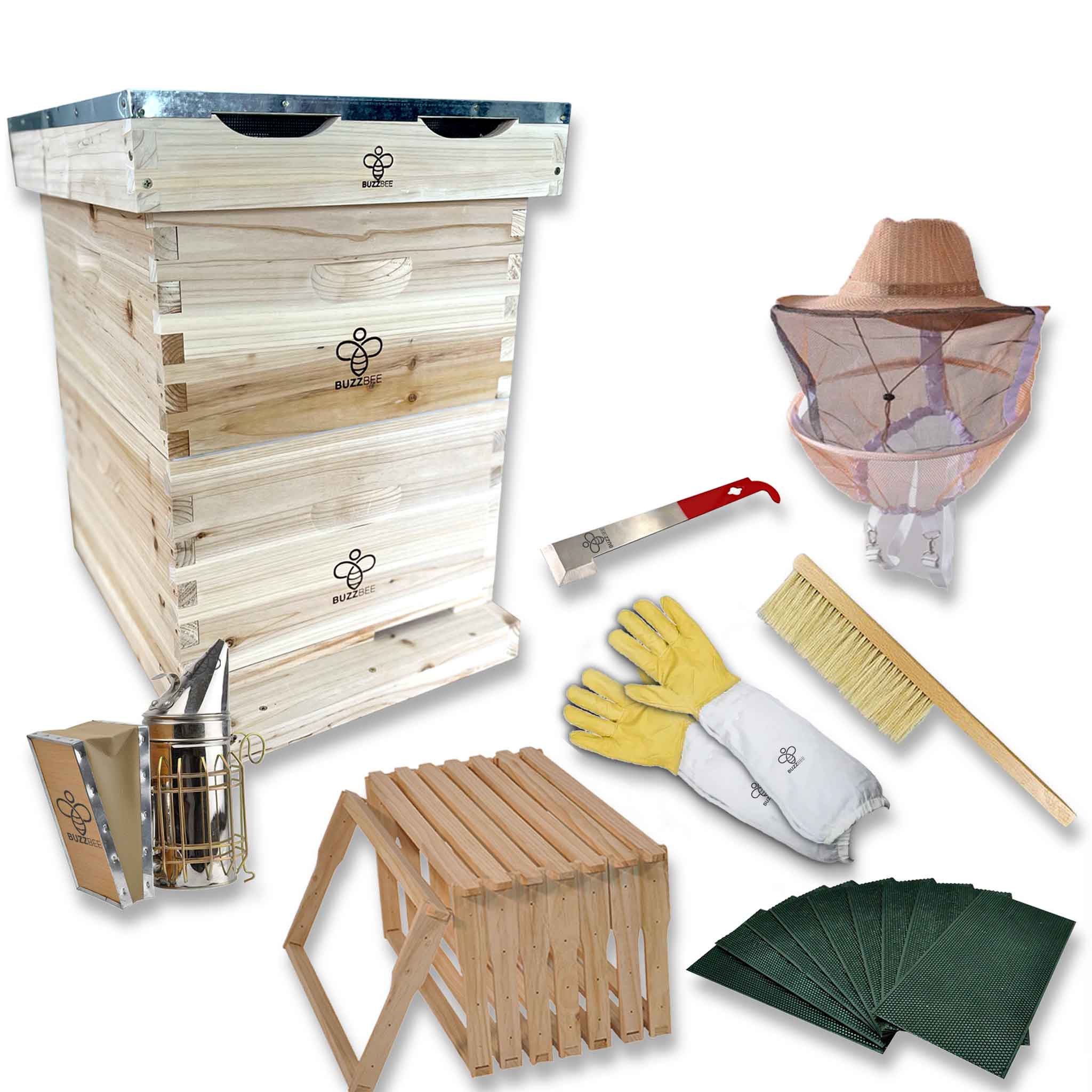 Budget Beekeeping Starter Kit Package - Kit collection by Buzzbee Beekeeping Supplies