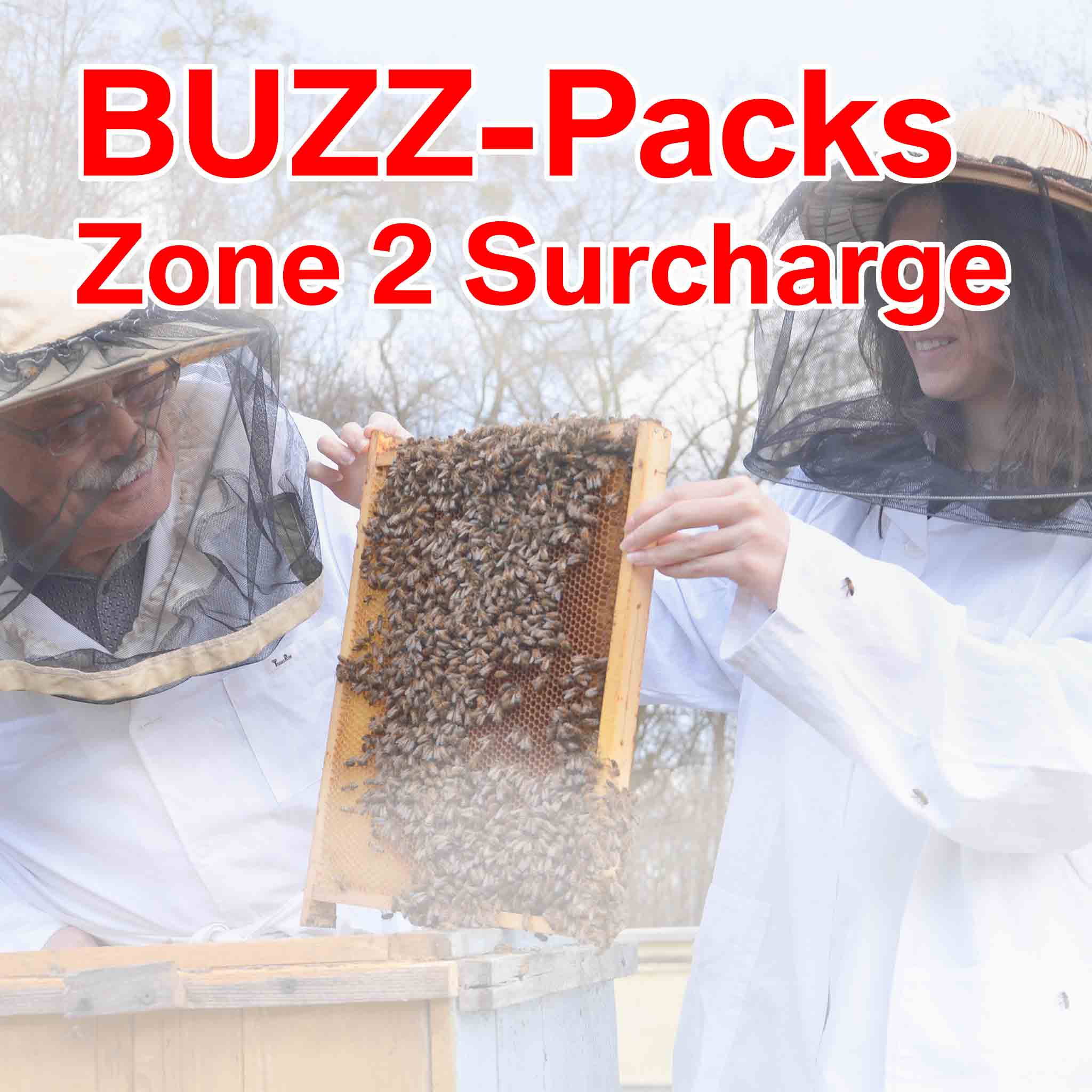 Travel Surcharge (Zone 2) - Bees collection by Buzzbee Beekeeping Supplies