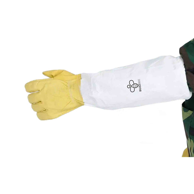 Buzzbee Beekeeping Gloves - Sheepskin - White - Clothing collection by Buzzbee Beekeeping Supplies