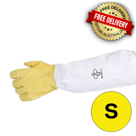 Buzzbee Beekeeping Gloves - Sheepskin - White - Clothing collection by Buzzbee Beekeeping Supplies