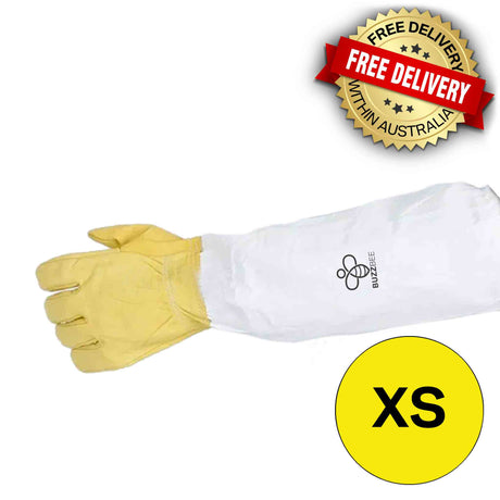 Buzzbee Beekeeping Gloves - Sheepskin - White - Clothing collection by Buzzbee Beekeeping Supplies