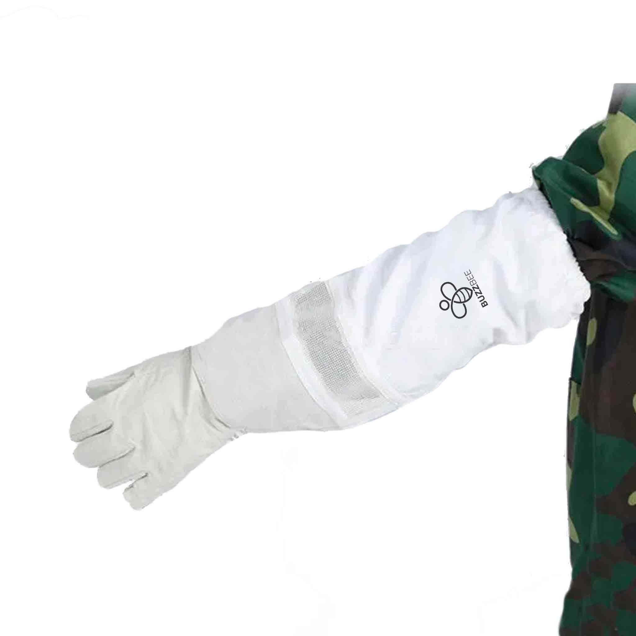 High Quality Long Sleeve Ventilate Beekeeping Protective Gloves - Clothing collection by Buzzbee Beekeeping Supplies