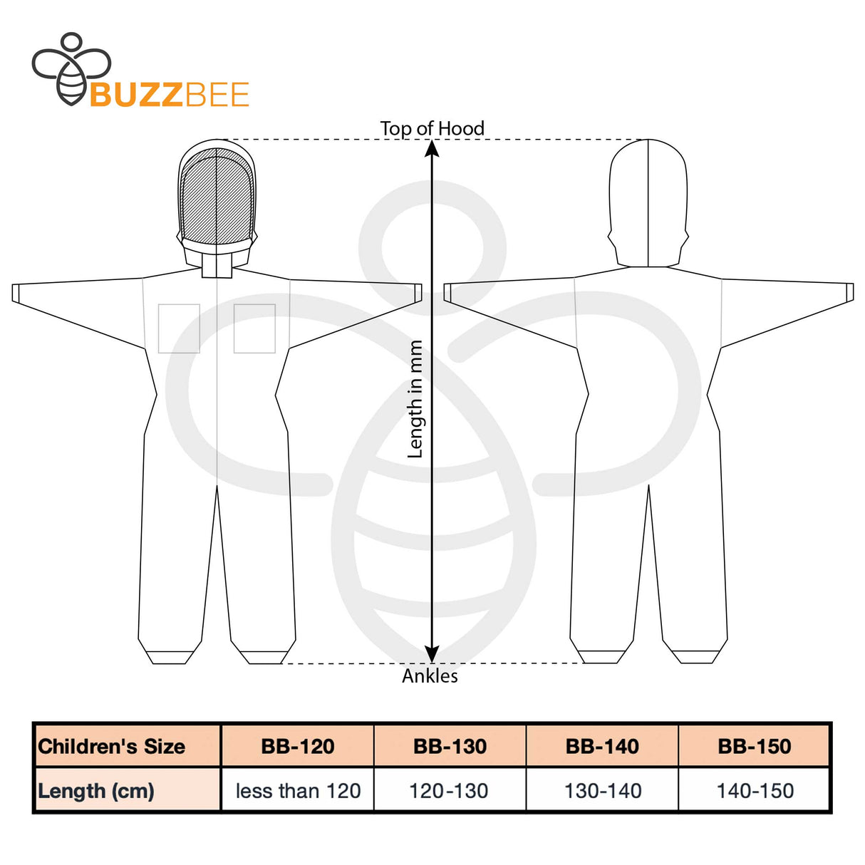 Children/Kids Beekeeping Bee Suit - Clothing collection by Buzzbee Beekeeping Supplies