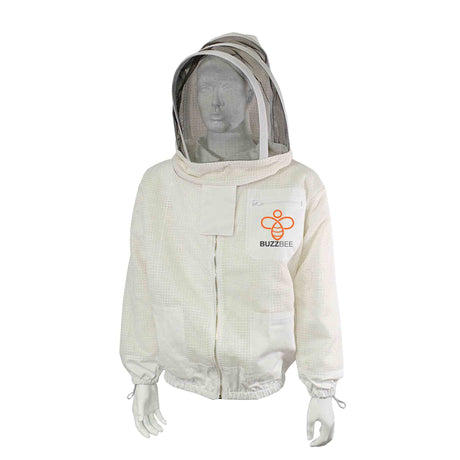 Buzzbee Beekeeping Ventilated Jacket and Zipped Accordion Beekeeping Hood - Clothing collection by Buzzbee Beekeeping Supplies