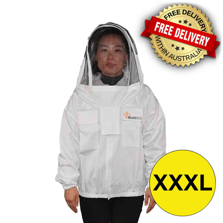 Buzzbee Hooded Beekeeping Jacket - Clothing collection by Buzzbee Beekeeping Supplies