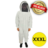 Beekeeping Protective Suit with Sheriff Hood - White - Clothing collection by Buzzbee Beekeeping Supplies