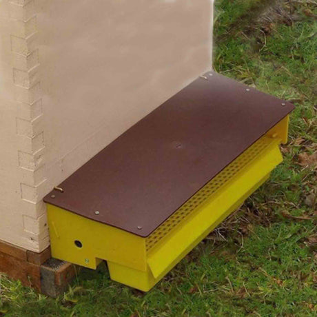 Removable Plastic Ventilated Pollen Trap/Collector with Pollen Collecting Tray - Health collection by Buzzbee Beekeeping Supplies