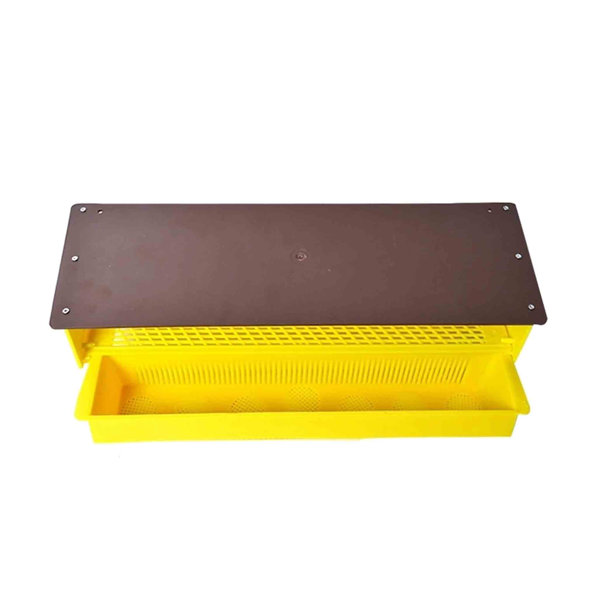 Removable Plastic Ventilated Pollen Trap/Collector with Pollen Collecting Tray - Health collection by Buzzbee Beekeeping Supplies