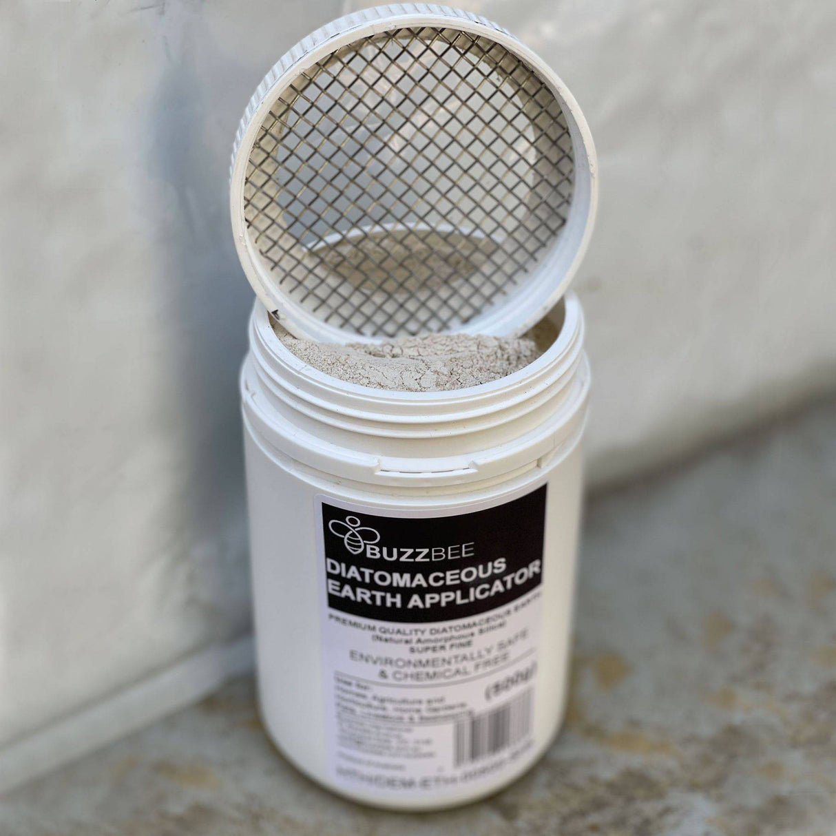 Diatomaceous Earth for Small Hive Beetles used in Ventilated Floor Trays and Traps - Health collection by Buzzbee Beekeeping Supplies