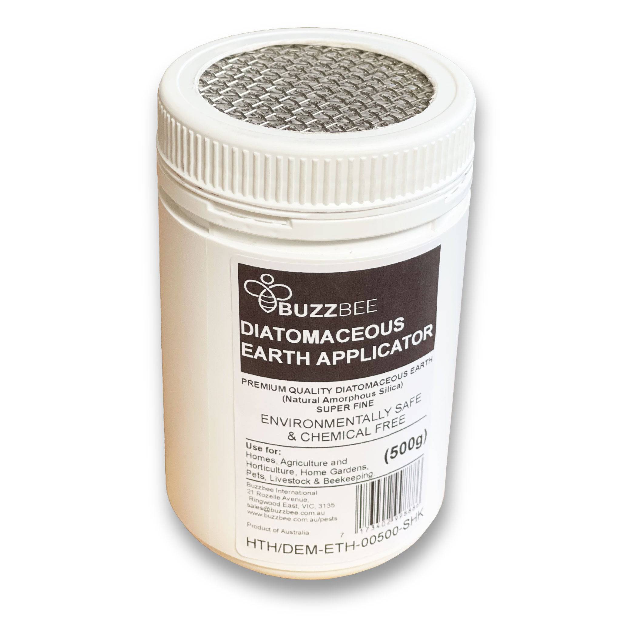 Diatomaceous Earth for Small Hive Beetles used in Ventilated Floor Trays and Traps - Health collection by Buzzbee Beekeeping Supplies