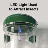 LED Solar Powered Wasp, Hornet and Small Hive Beetle Trap - Health collection by Buzzbee Beekeeping Supplies