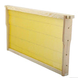 Wooden Frames assembled with Wire and Australian Bees Wax Foundation - Hive Parts collection by Buzzbee Beekeeping Supplies