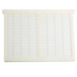 Queen Excluder Vertical Plastic Grill - Hive Parts collection by Buzzbee Beekeeping Supplies