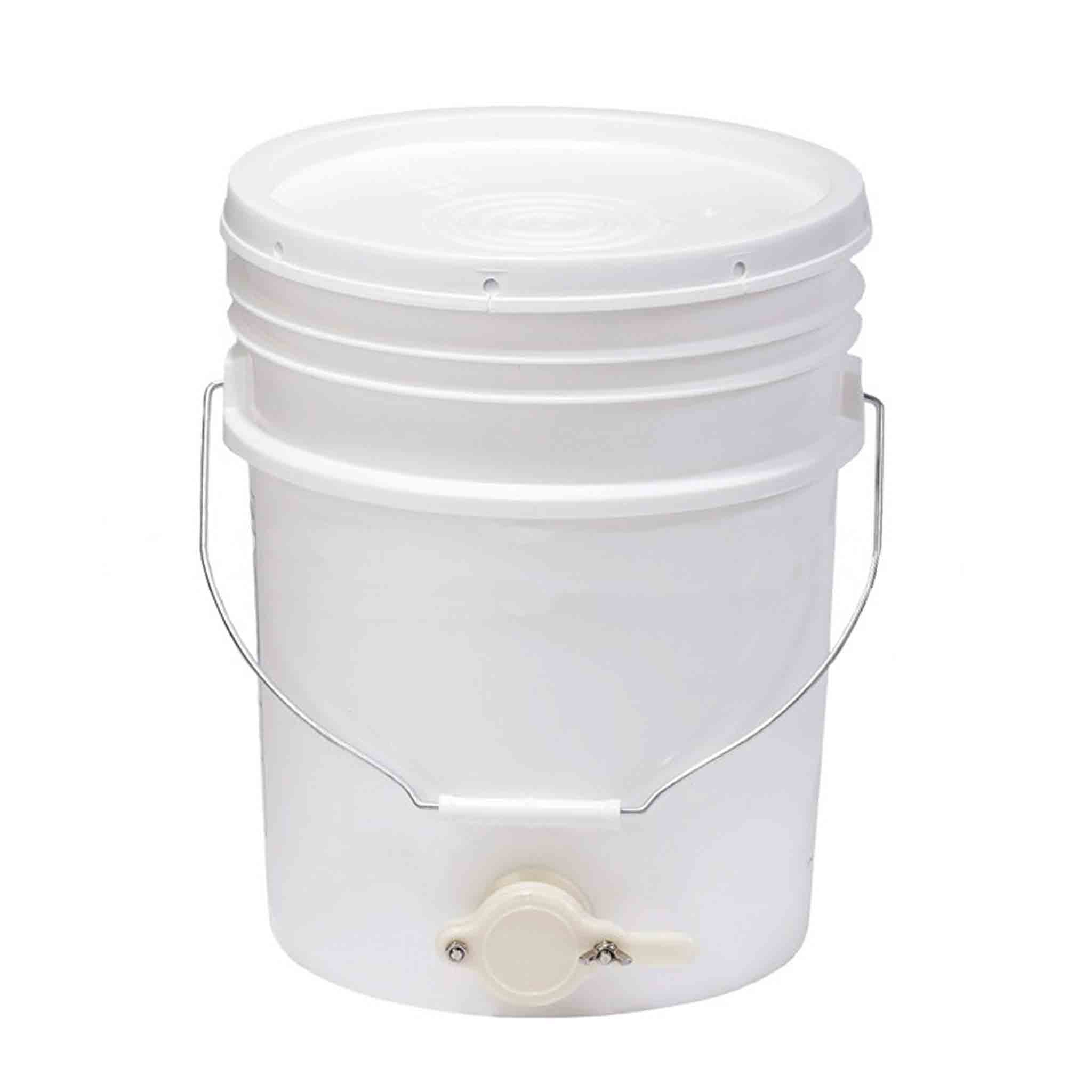 Honey Bucket with Honey Tap/Gate - Processing collection by Buzzbee Beekeeping Supplies