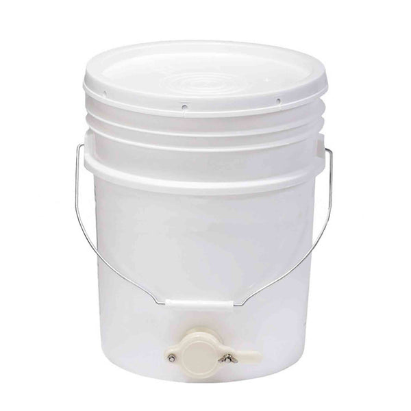 Honey Bucket with Honey Tap/Gate Buzzbee Beekeeping