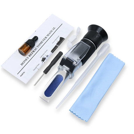 Honey Refractometer for Measuring Water Content in Honey - Processing collection by Buzzbee Beekeeping Supplies