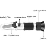 Honey Refractometer for Measuring Water Content in Honey - Processing collection by Buzzbee Beekeeping Supplies