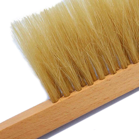 Bee Brush with Double Row of Bristles and Wooden Handle - Tools collection by Buzzbee Beekeeping Supplies